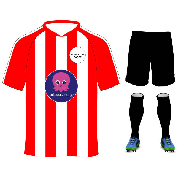 Striped Kit Red White Thumbnail