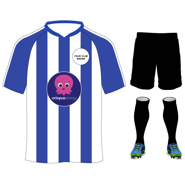 Striped Kit Royal White Thumbnail