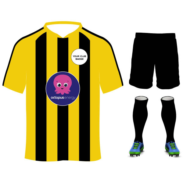 Striped Kit Yellow Black Thumbnail
